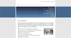 Desktop Screenshot of neue-musikschule-hannover.de